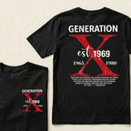 Custom Your Year Generation X 1965-1980 Vintage Graphic T-Shirt