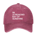 I'm A Freaking Ray Of Sunshine Hat