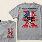PROUD MEMBER OF THE FUCK YOUR FEELINGS 1965 1980 GEN X Custom Your Year T-Shirt
