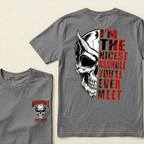Custom GEN X Year I'm The Nicest Asshole You'll Ever Meet T-shirt