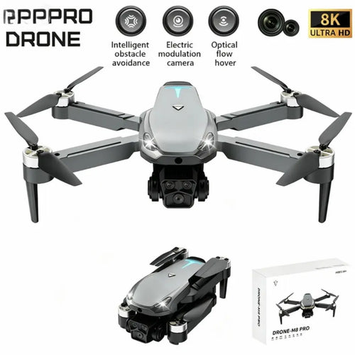 Aerial Drone M8 Pro 2026 - GPS Positioning, 4K UHD EISCamera