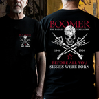 Custom Year Boomer The Badass Generation Before All You Sissies Were Born T-Shirts