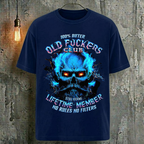 100% Bitter Old Fuckers Club Still Kicking Lifetime Member No Rules No Filters T-Shirt