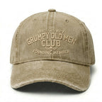 Grumpy Old Men Club Embroidery Cap