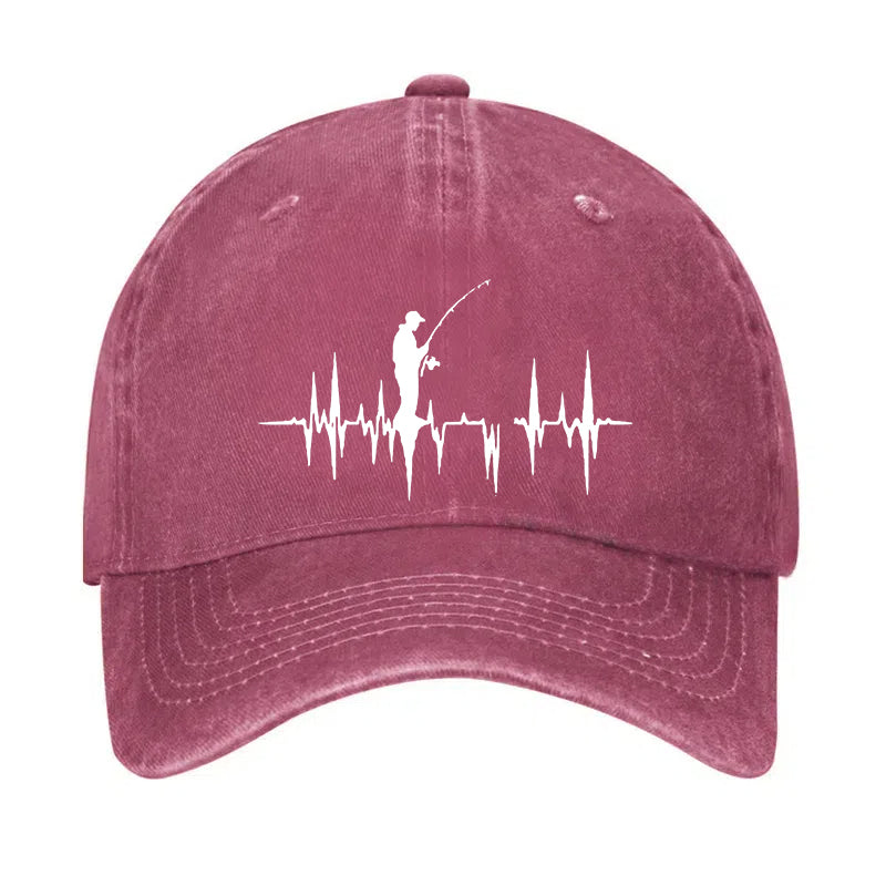 Fishing Heart Hat