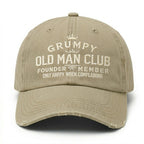 Grumpy Old Man Club Embroidery Cap
