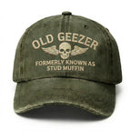 Old Geezer Formerly Known As Stud Muffin Embroidery Cap