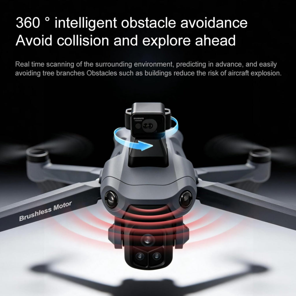 V918 Drones with Camera for Adults 4K, Under 249g Foldable Quadcopter, 8k Camera Drone with large screen controler and GPS Auto Return, Follow Me, Easy for Beginners,3 batteries