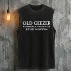 Old Geezer Formerly Known As Stud Muffin Tank Top
