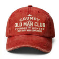 Grumpy Old Man Club Embroidery Cap