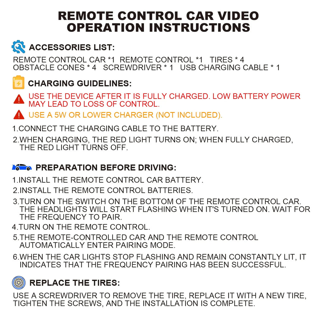 1:24 Scale Remote Control Drift Car