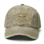 Captain Of The Shit Show Embroidery Cap