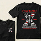 Proud Member Of The Fuck Your Feelings Custom Generation X Year T‑Shirt