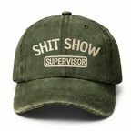 Shit Show Supervisor Embroidery Cap