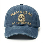 Mama Bear Don't Disturb Embroidery Cap