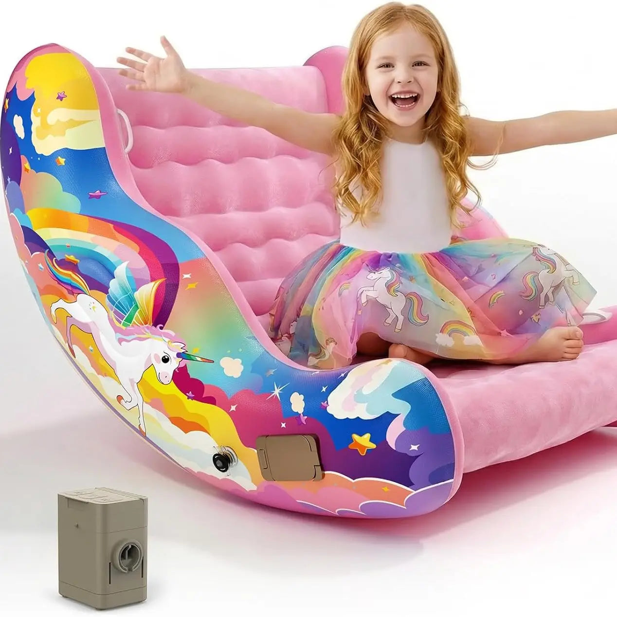 Inflatable Rocking Sensory Chair for Kids - Cloud Rocker for Autism & ADHD Support ☁️🧘‍♂️