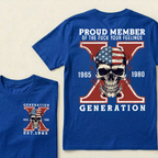 PROUD MEMBER OF THE FUCK YOUR FEELINGS GEN X Custom Your Year T-Shirt