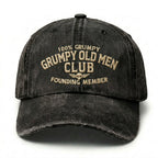 Grumpy Old Men Club Embroidery Cap