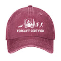 Forklift Certified Funny Hat