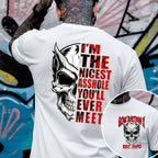 Custom GEN X Year I'm The Nicest Asshole You'll Ever Meet T-shirt