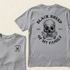 Custom EST.Year Customize GenX Black Sheep Of My Family T-Shirt