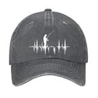 Fishing Heart Hat