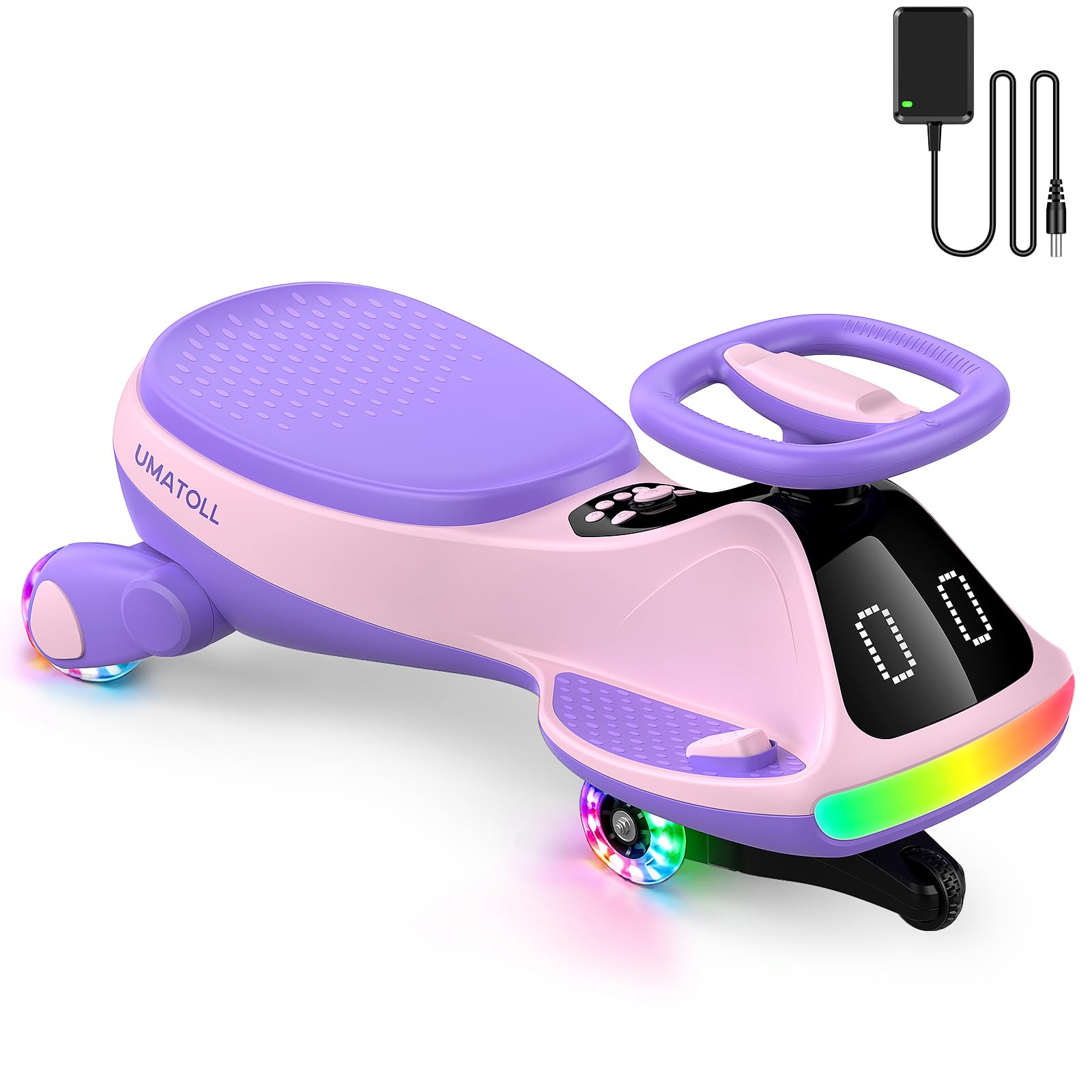 12V Electric Wiggle Car for Kids - Dual Speed Ride-On Toy 🏎️✨