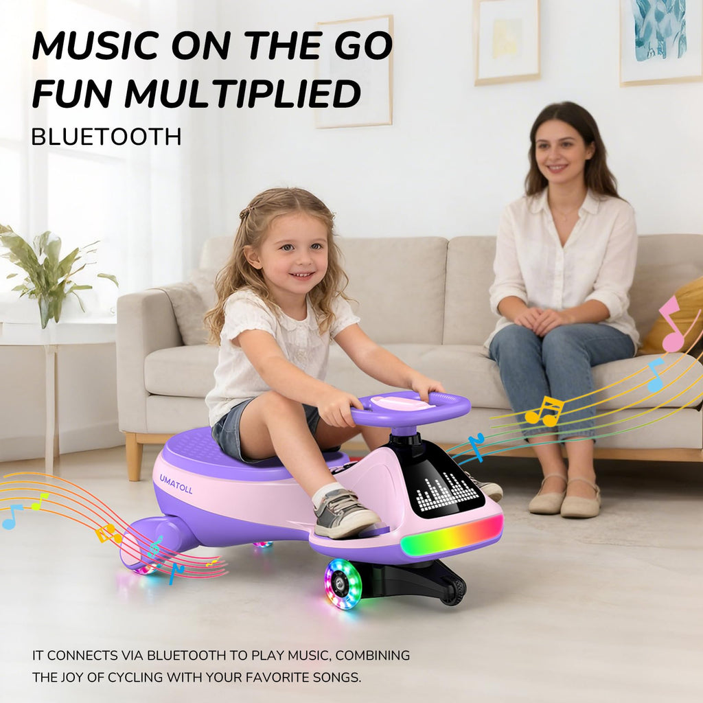 12V Electric Wiggle Car for Kids - Dual Speed Ride-On Toy 🏎️✨