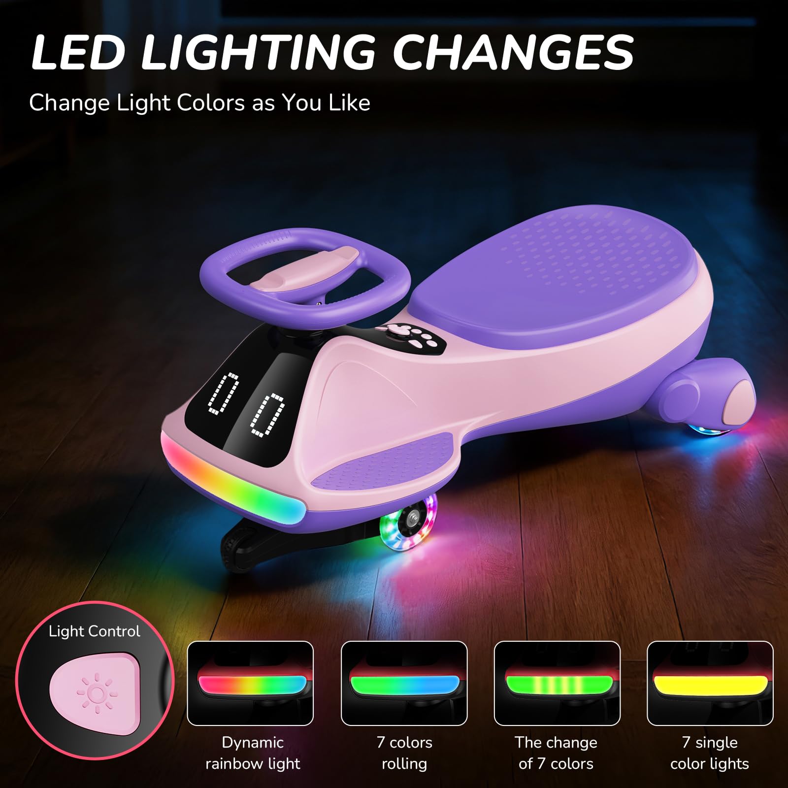 12V Electric Wiggle Car for Kids - Dual Speed Ride-On Toy 🏎️✨